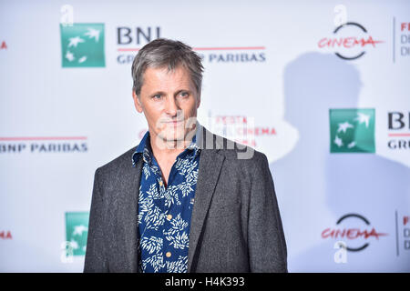 Rome, Italie. 17 octobre, 2016. Viggo Mortesen assiste à la photocall durant le 11e Festival du Film de Rome à l'Auditorium Parco della Musica, Rome, Italie le 17 octobre 2016. Photo par Giuseppe Maffia / Alamy Live News Banque D'Images