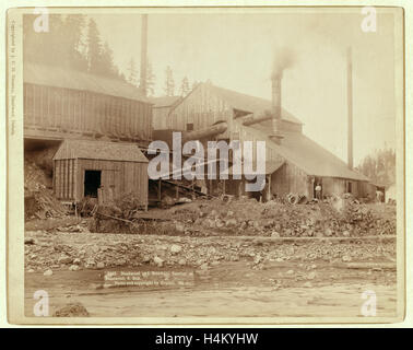 Le bois mort et Delaware fonderie à Deadwood, S.Dak. Banque D'Images