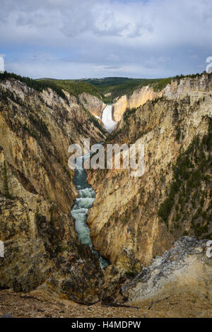 Le Parc National de Yellowstone Banque D'Images