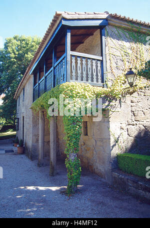 Rosalia de Castro's House Museum. Padron, province de La Corogne, Galice, Espagne. Banque D'Images