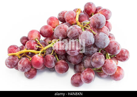 Raisin Cardinal isolé sur blanc. Banque D'Images