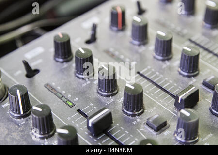 Table des mix de musique et des événements de célébration, parti Banque D'Images