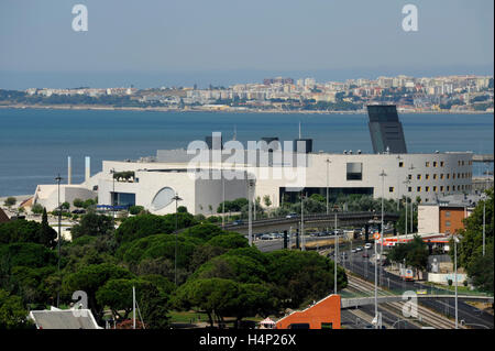 Pour l'Inconnue Centre Champalimaud, Charles Correa, architecte Champalimaud Foundation le GNR, Belem, Lisboa, Lisbonne, Portugal Banque D'Images