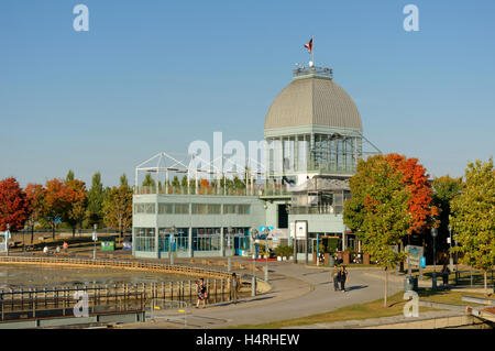 Le Pavillon du bassin Bonsecours, dans le Vieux-Port de Montréal ou le Vieux Port de Montréal, Québec, Canada Banque D'Images