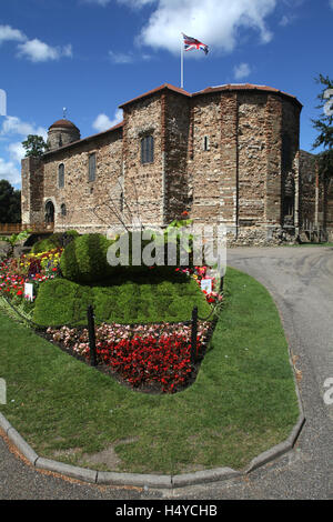 Château de Colchester, Colchester, Essex Banque D'Images