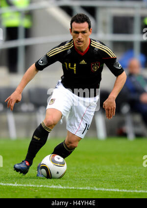 Piotr Trochowski, international football match amical, l'Allemagne 3 Malte 0, stade Tivoli, Aix-la-Chapelle, Rhénanie du Nord-Westphalie Banque D'Images