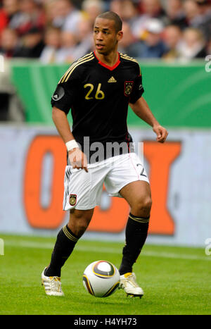 Dennis Aogo, international football match amical, l'Allemagne 3 Malte 0, stade Tivoli, Aix-la-Chapelle, Rhénanie du Nord-Westphalie Banque D'Images