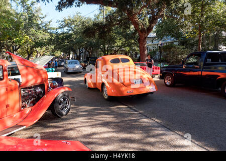 Festival Hotrod Cruisin'til Coast sur la côte du golfe du Mississippi USa 2016 Banque D'Images