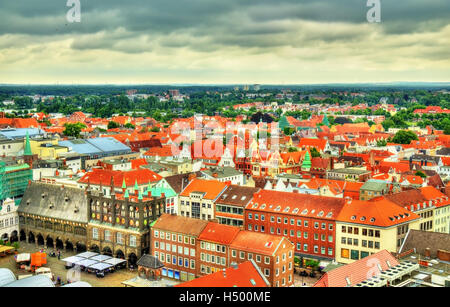 Vieille ville de Lübeck - Allemagne Banque D'Images