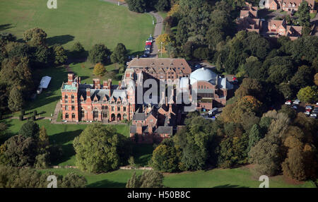 Vue aérienne de Kelham Hall & Country Park, près de Southwell, Nottinghamshire, Angleterre Banque D'Images