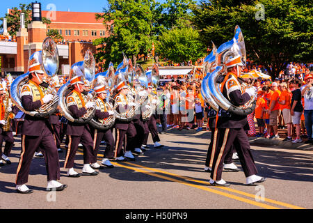 La fierté de la Southland Fanfare, nom officiel de l'Université du Tennessee à Knoxville TN bande Banque D'Images