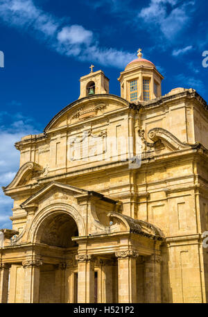 Église de St Catherine à Valletta - Malte Banque D'Images