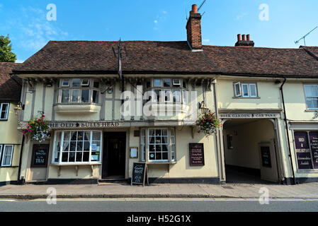 L'ancien Bulls Head public house sur la Baldock Street, Ware, Hertfordshire Banque D'Images