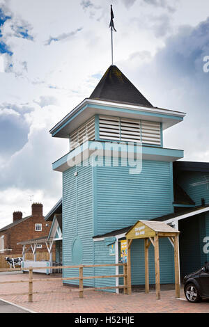 Royaume-uni, Angleterre, Cheshire, Tattenhall, Newton Lane, Drumlan Hall Farm, la ferme de la crème glacée, le garde-manger Banque D'Images