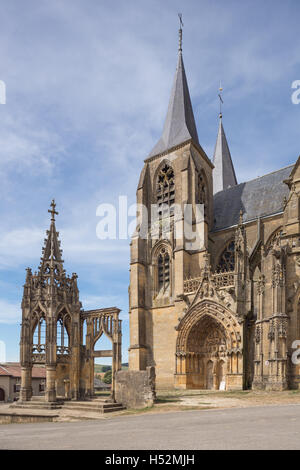 Notre Dame d'Avioth Basilique Banque D'Images