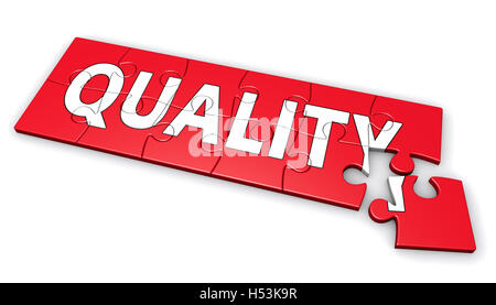 Le développement de la qualité de vie et d'affaires concept 3d illustration. Banque D'Images