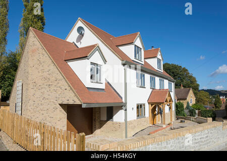 Maison nouvellement construite, Church Lane, Bearsted, Kent, Angleterre, Royaume-Uni Banque D'Images