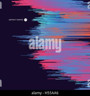 Résumé fond composé de lignes. Illustration de Vecteur