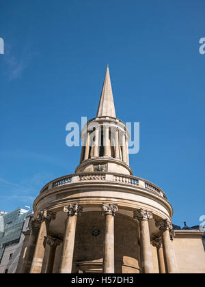 All Souls Church Langham Place London W1 UK Banque D'Images