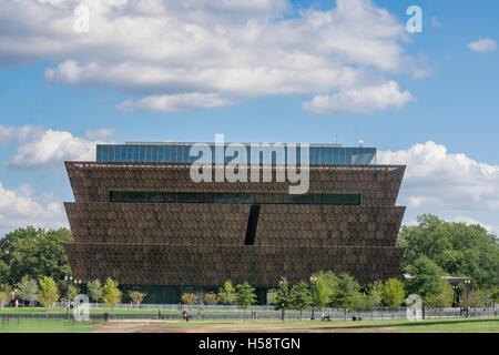 Protections extérieures, National Museum of African American History and Culture in Washington, DC. Banque D'Images