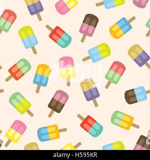 Sucettes colorées modèle transparente Vector Illustration Illustration de Vecteur