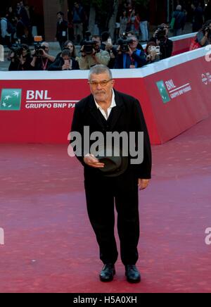 David Mamet le prix Pulitzer et Rebecca Pidgeon sur le tapis rouge de la 11e édition du festival du film. (Photo par Patrizia Cortellessa / Pacific Press) Banque D'Images