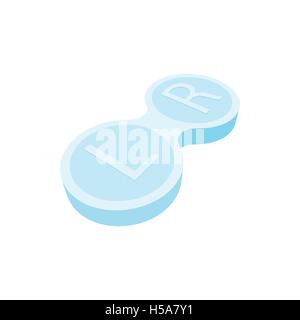 Étui fermé, l'icône de style cartoon Illustration de Vecteur