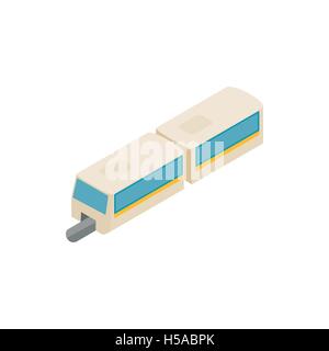 Train à grande vitesse, l'icône de style 3D isométrique Illustration de Vecteur