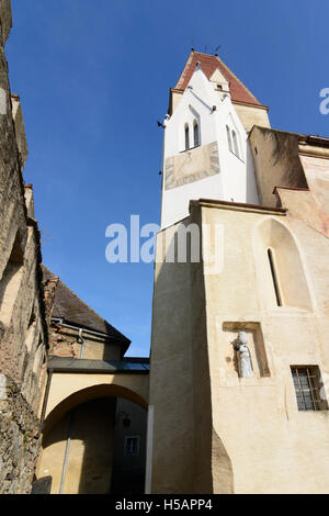 Weißenkirchen in der Wachau : église, Wachau, Niederösterreich, Basse Autriche, Autriche Banque D'Images