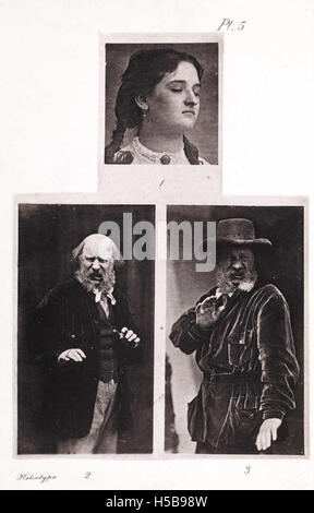 'Le Mépris' de 'l'expression des émotions de l'homme et des animaux" Londres 1872. Charles Darwin (1809-1882) Banque D'Images