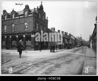 Gardiner Street Zone ; Millfield de Brown Street Banque D'Images