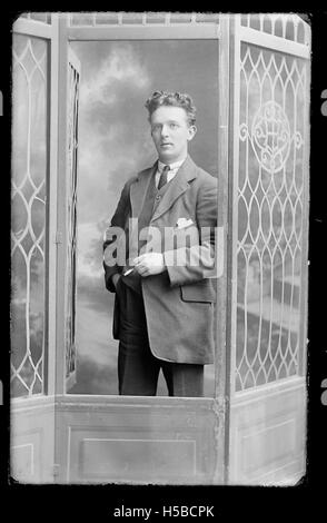 Référence à un document d'archives ou historique spécifique, probablement un code d'identification pour un élément spécifique d'une collection. Banque D'Images