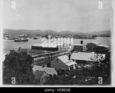 Inondations 1893 Brisbane Banque D'Images