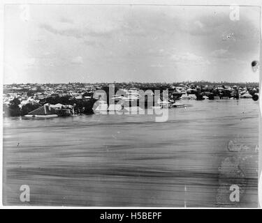 Inondations 1893 Brisbane Banque D'Images