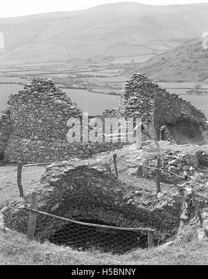 Re-découverte de Castell y Bere à Llanfihangel-y-fanion dans la Dysynni Valley Banque D'Images