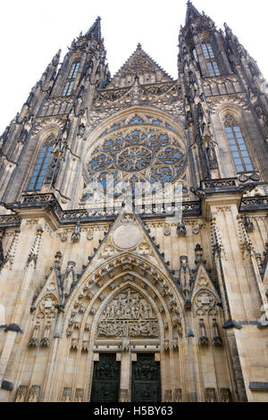 Dans la cathédrale de Prague, République tchèque. Banque D'Images