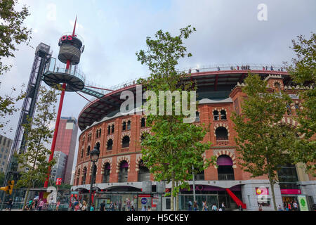 Arena de Barcelona - shopping centre Banque D'Images