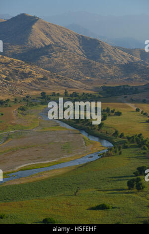 Lake Kaweah réservoir, comté de Tulare CA (Vallée de San Joaquin) Banque D'Images