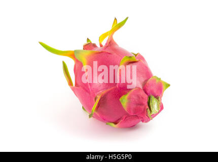 Fruits de Pitaya isolated on white Banque D'Images