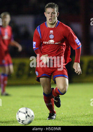 Lewis Chalmers d'Aldershot - Ville Aldershot vs Grays Athletic - Blue Square Premier League au terrain de jeux - 23/11/07 Banque D'Images