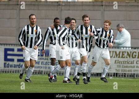 Fisher Athletic vs East Thurrock United - Ryman League à Dulwich Hamlet FC - 16/04/05 Banque D'Images