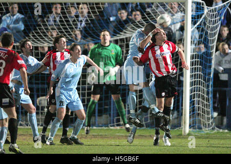 Grays Athletic vs Exeter City - Conférence nationale au nouveau loisir - 10/04/06 Banque D'Images