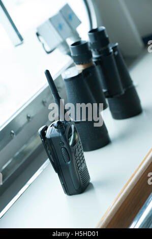 Les radios VHF marines Banque D'Images