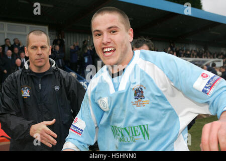 Michael Kightly - Grays Athletic vs Exeter City - FA Trophy demi-finale 1ère manche au nouveau loisir - 25/03/06 Banque D'Images