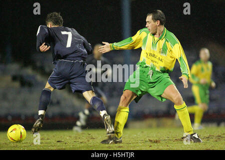 Southend United vs Thurrock - Essex Senior Cup à racines Hall - 01/03/05 Banque D'Images