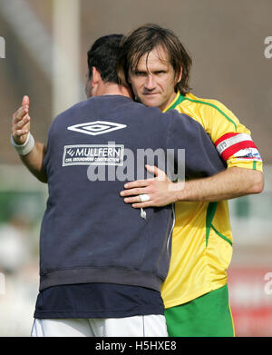 Gary Howard de Thurrock Thurrock - vs Sutton United - Conférence nationale au sud à Ship Lane - 28/04/07 Banque D'Images