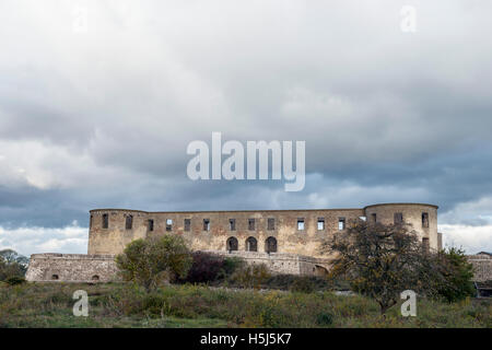 Ruines du château de Borgholm. Öland, Suède Banque D'Images