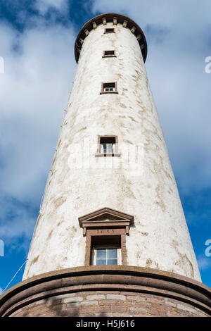 Phare Långe Erik. Öland, Suède Banque D'Images