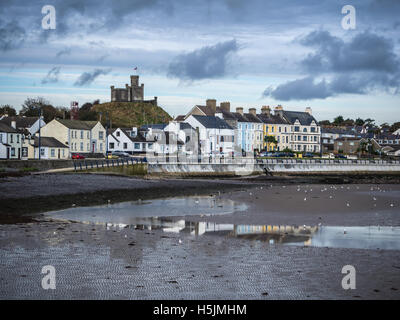 Une vue de Donaghadee, regard vers les douves Banque D'Images