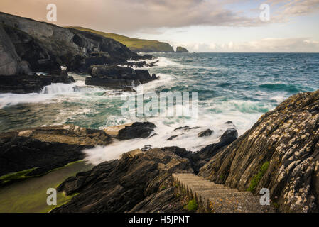 Sur la mer à l'Ouest de Cork, Irlande Banque D'Images